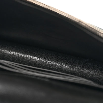 Miu Miu Vernice Crystal Wallet On Chain Black 5 of 13