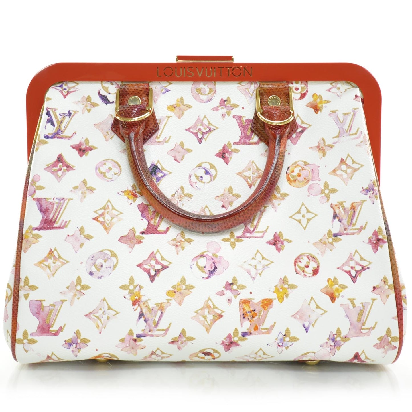 Watercolor Aquarelle Frame Speedy White