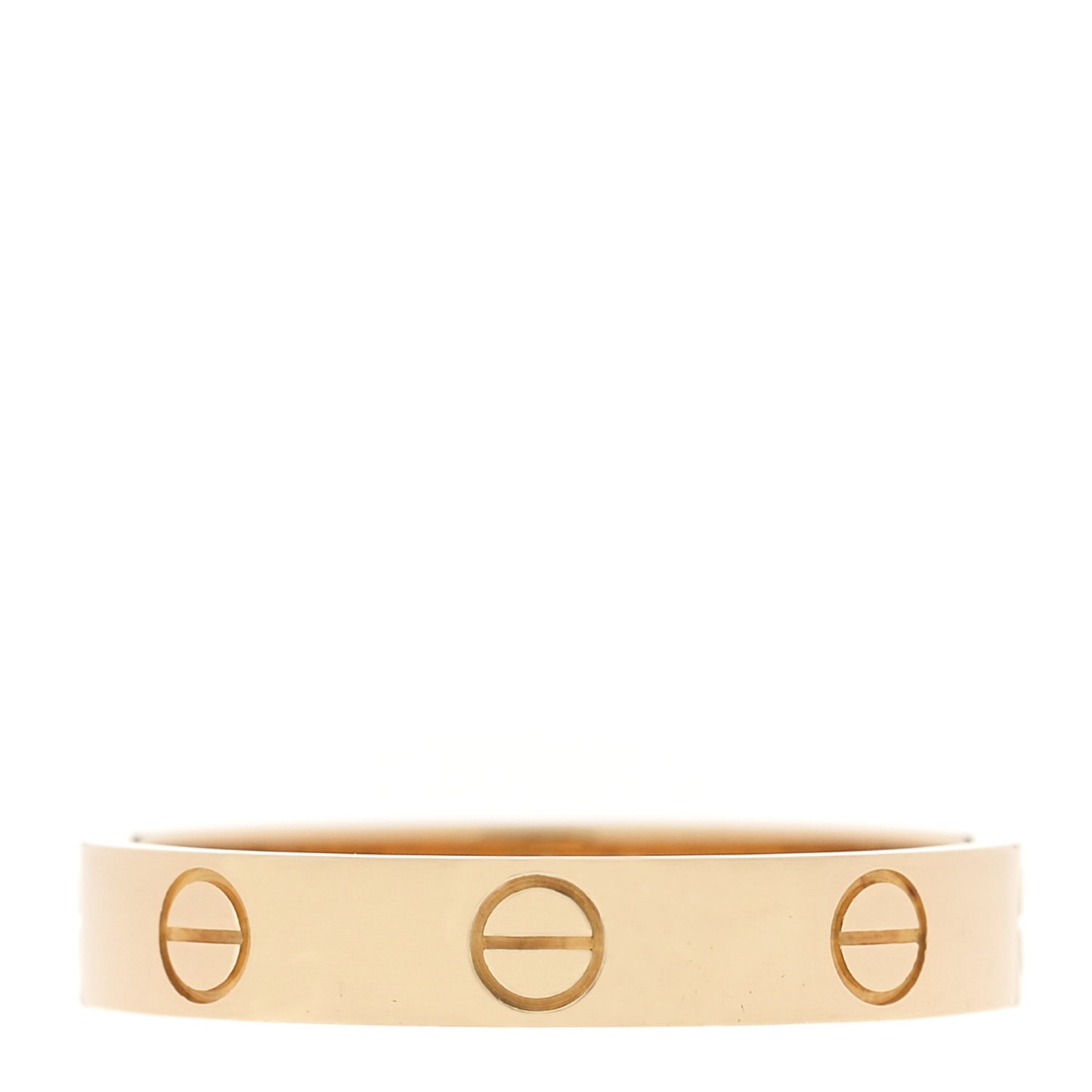 18K Yellow Gold 3.5mm LOVE Wedding Band Ring 57 8