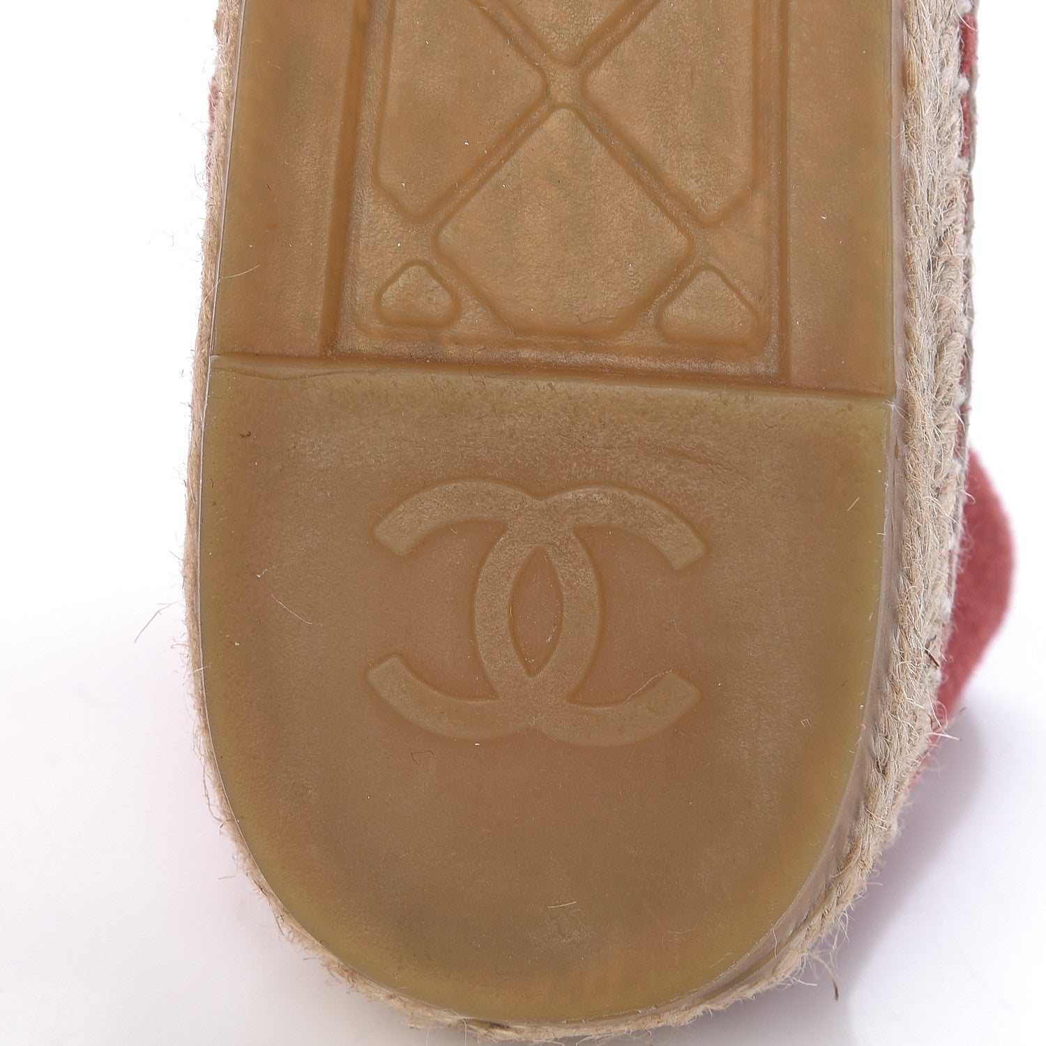 Chanel Suede Pearl CC Espadrilles 41 Pink 10 of 12