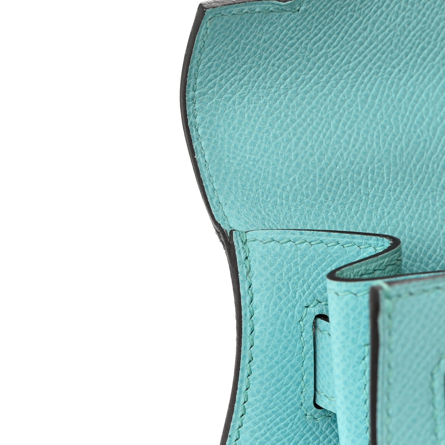 Hermes Epsom Kelly Sellier 28 Bleu Atoll 13 of 14