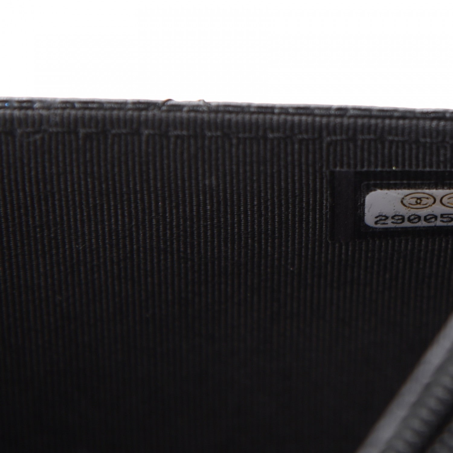 Chanel Caviar Quilted Wallet On Chain WOC Black 10 of 11