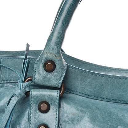 Balenciaga Agneau Classic Hardware City Bleu India 17 of 21