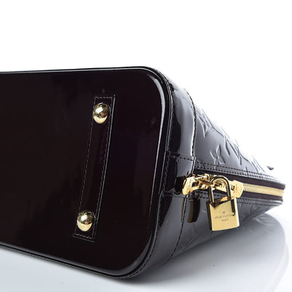 Louis Vuitton Vernis Alma PM Amarante 6 of 12