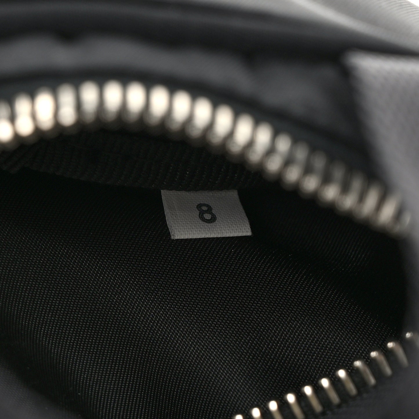 Nylon Saffiano Mini Top Handle Bag Black