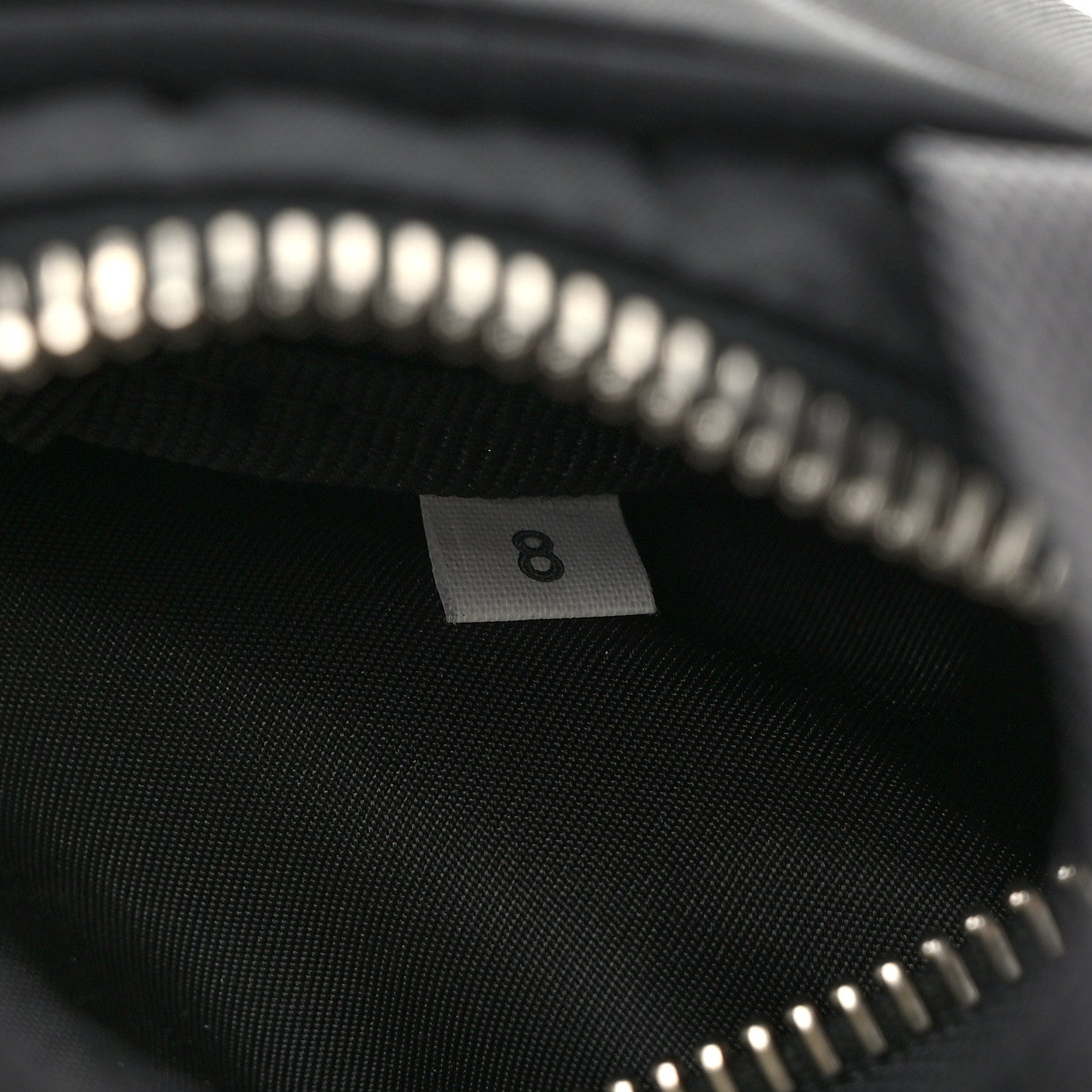 Prada Nylon Saffiano Mini Top Handle Bag Black 7 of 14