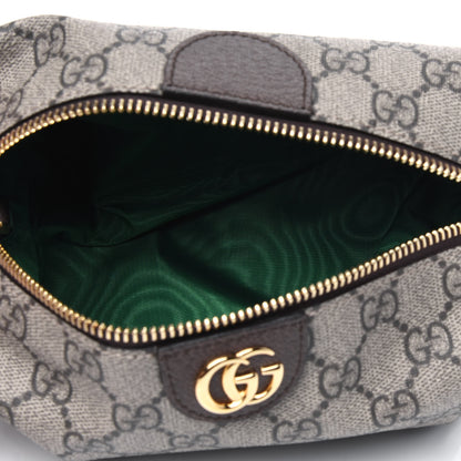 Gucci Soft GG Supreme Monogram Calfskin Medium Ophidia Cosmetic Case Beige Ebony New Acero 5 of 12