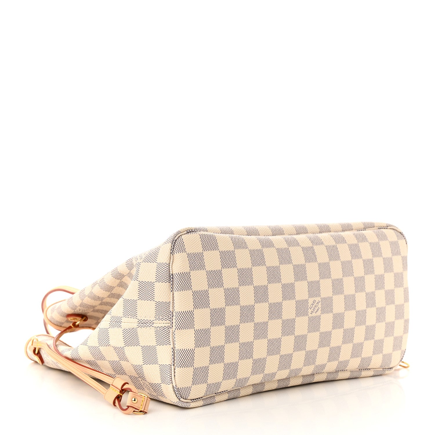 Louis Vuitton Damier Azur Neo Neverfull MM Rose Ballerine 5 of 11