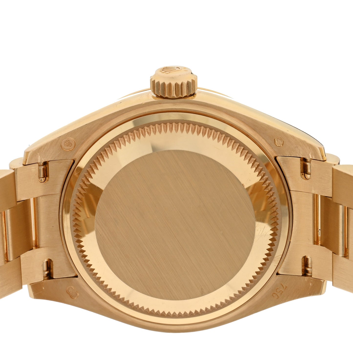 18K Yellow Gold Diamond 28mm Datejust President Watch Champagne 279178