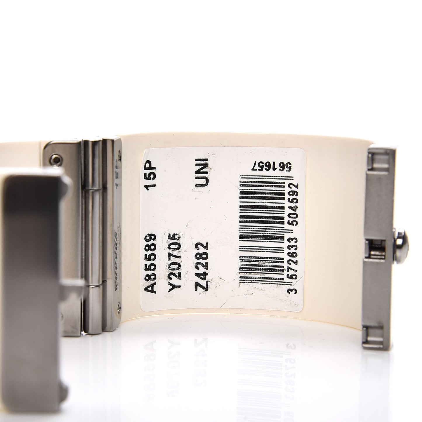 Resin Ruthenium CC Cuff White