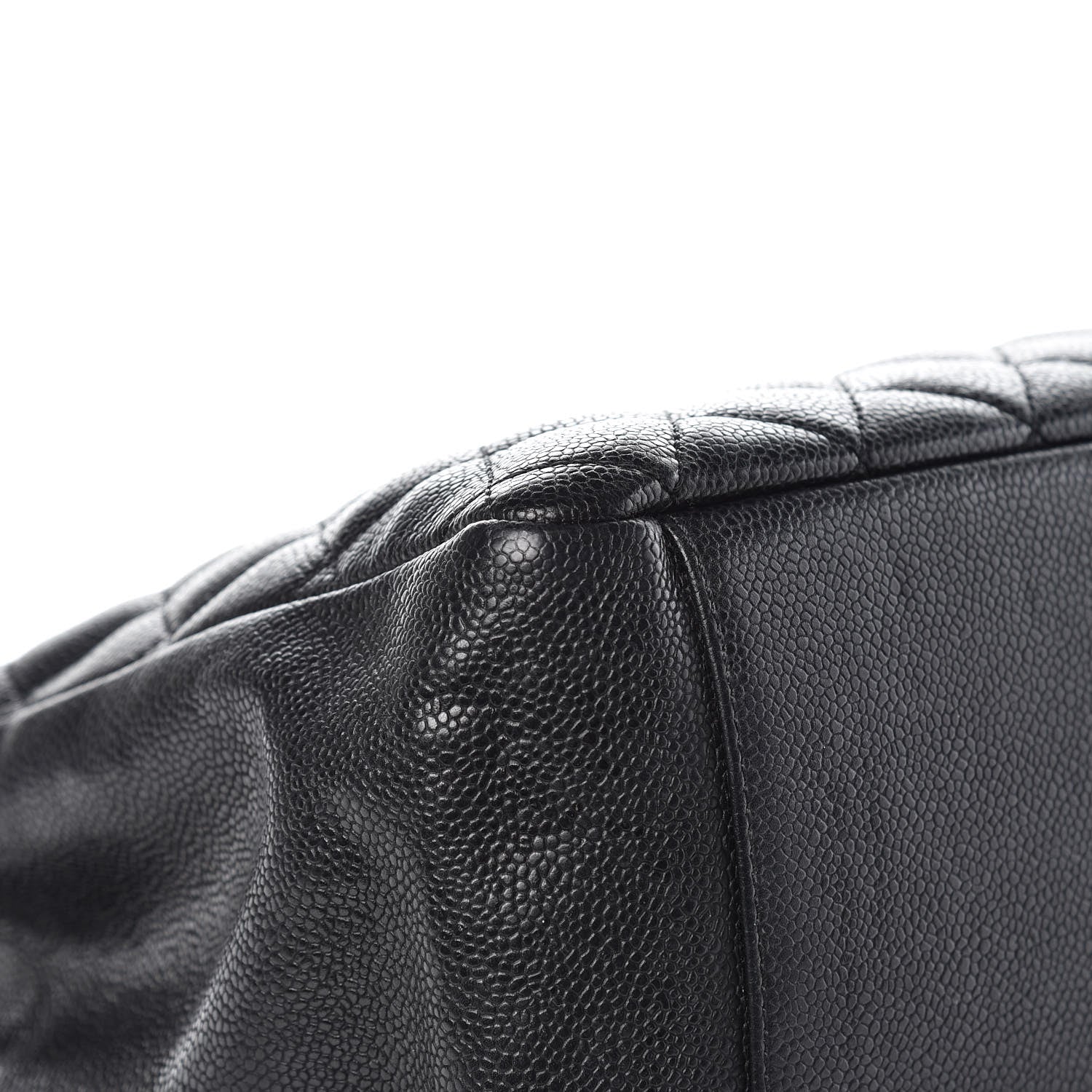 Chanel Caviar Quilted Grand Shopping Tote GST Black 12 of 15