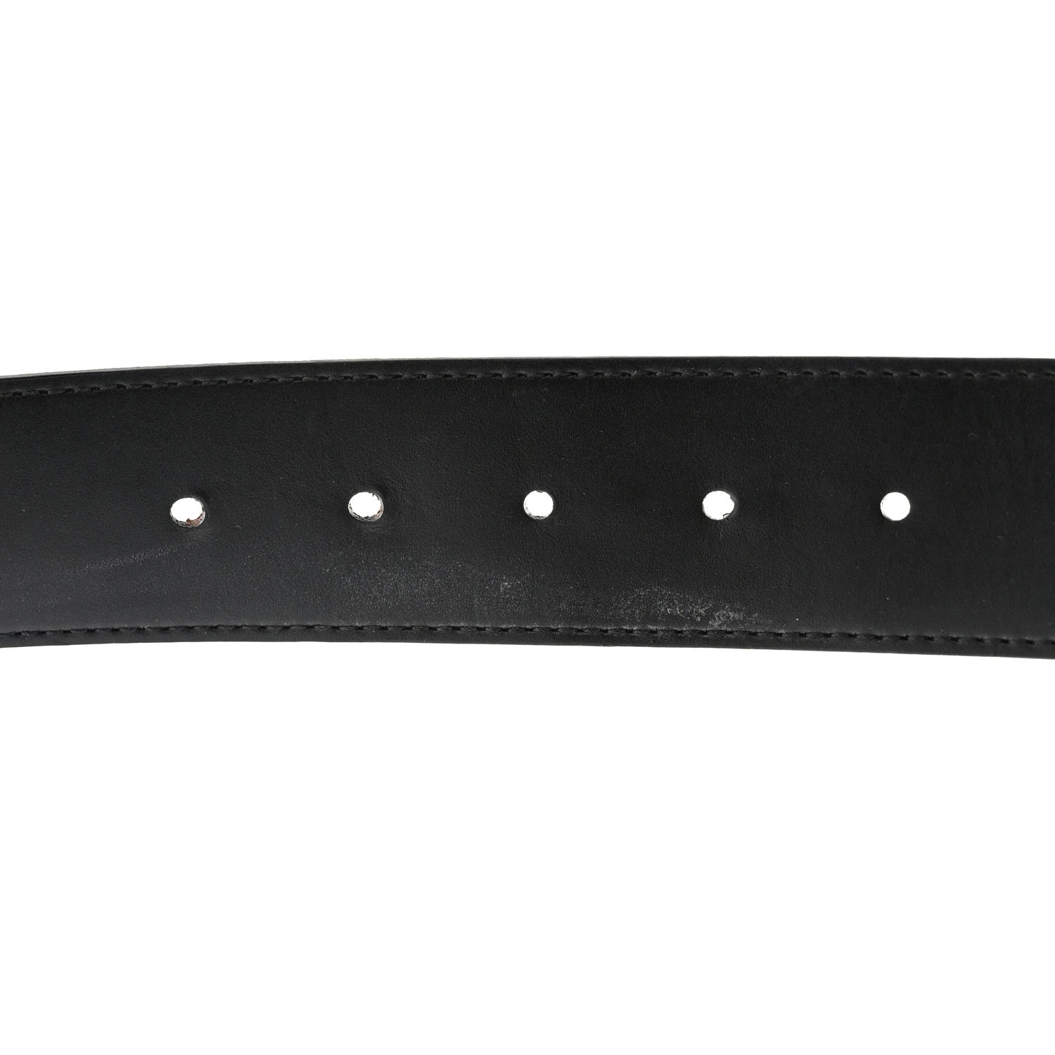 Louis Vuitton Calfskin Monogram 40mm LV Initiales Reversible Belt 95 38 Black 7 of 12