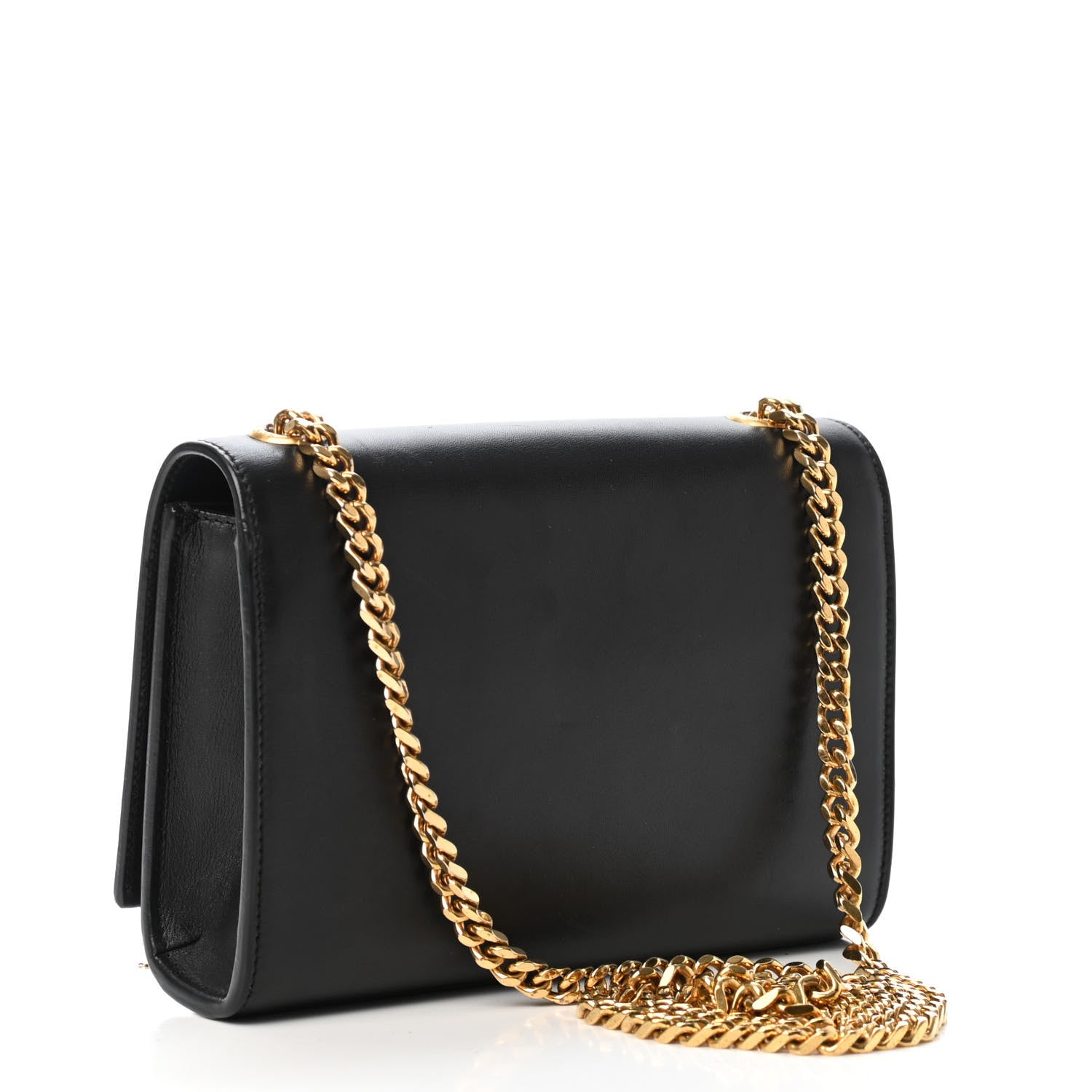 Saint Laurent Calfskin Small Classic Monogram Kate Tassel Satchel Black 2 of 4