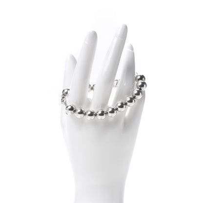 Tiffany Sterling Silver 10mm HardWear Ball Bracelet 2 of 5