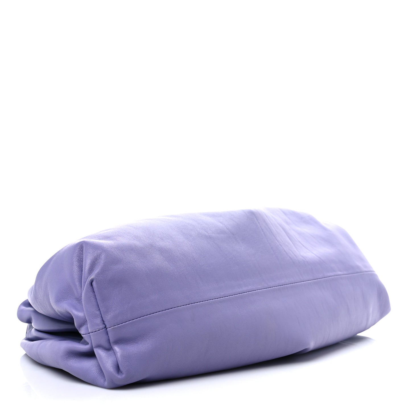 Smooth Butter Calf The Pouch Oversized Clutch Lavender