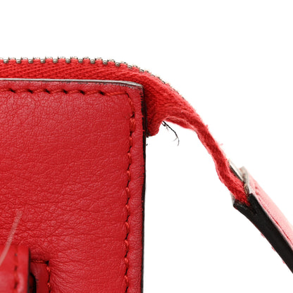 Fendi Vitello Dolce Fox Elaphe Ayers Hypnoteyes Min 2Jours Pouch Papavero Turchese Multicolor 10 of 10