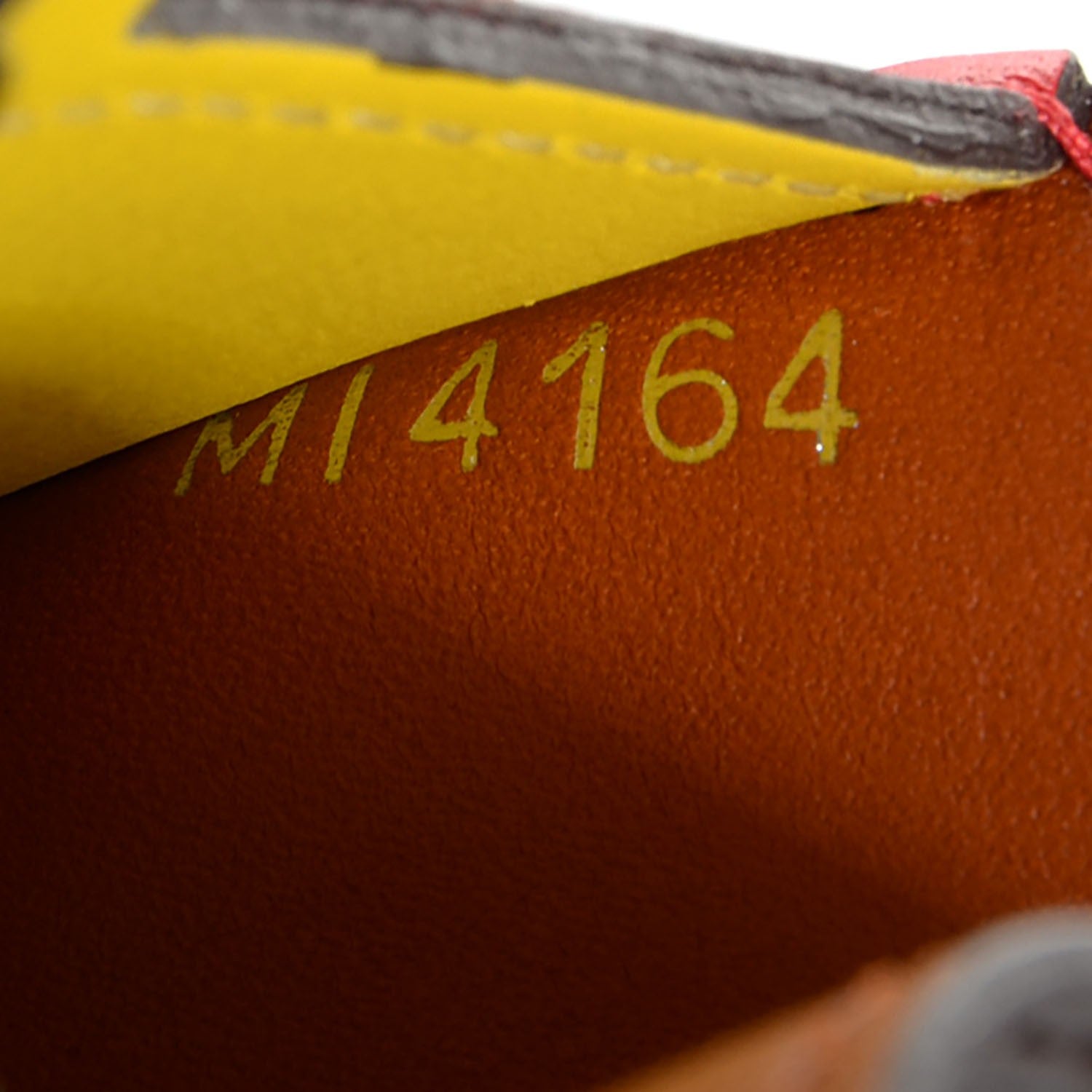 Louis Vuitton Monogram Tribal Mask Card Holder Red 7 of 7