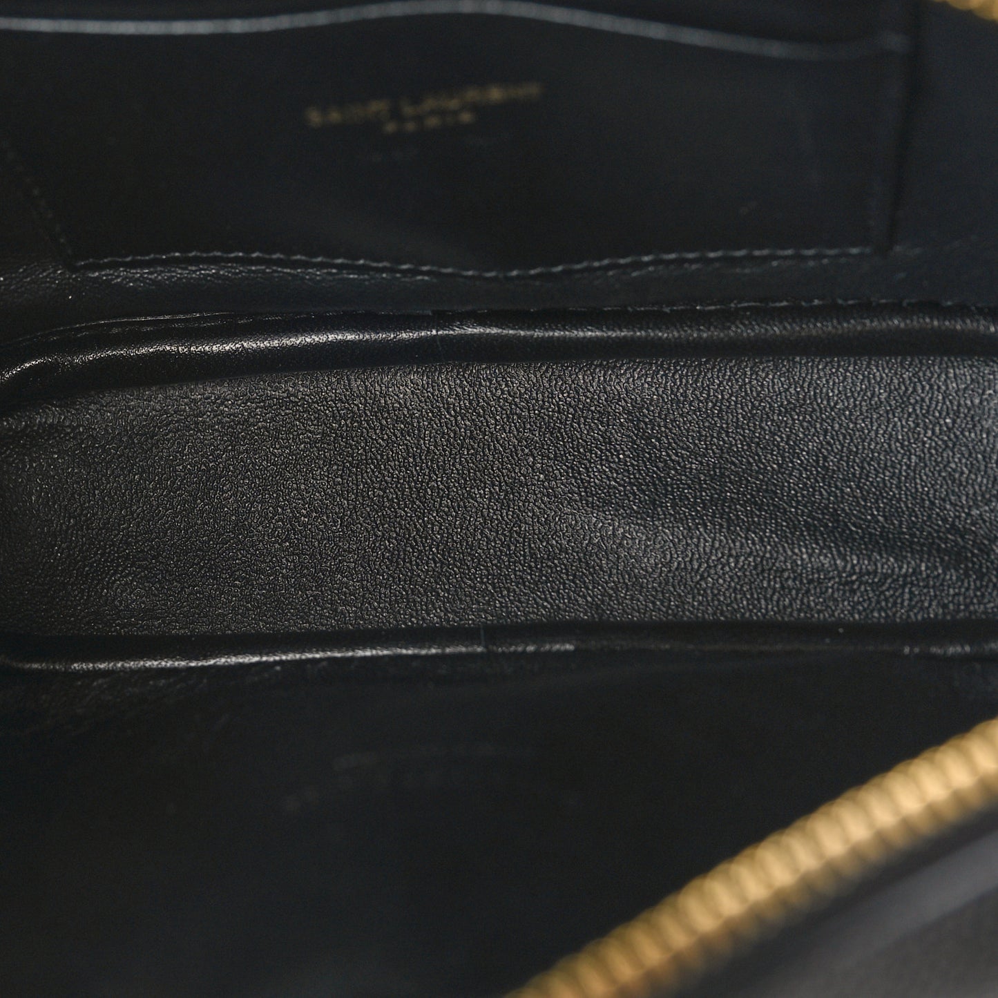 Grain De Poudre Matelasse Monogram Mini Lou Camera Bag Black