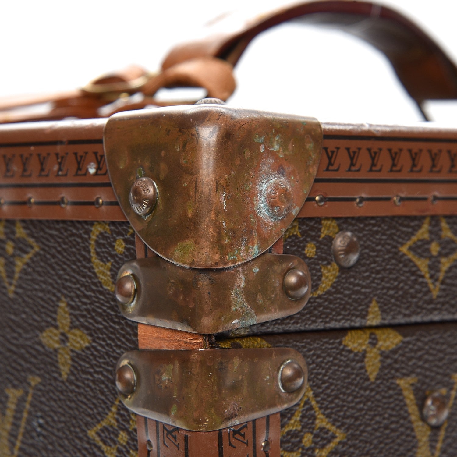 Louis Vuitton Monogram Boite Flacons Beauty Train Trunk Case 15 of 25