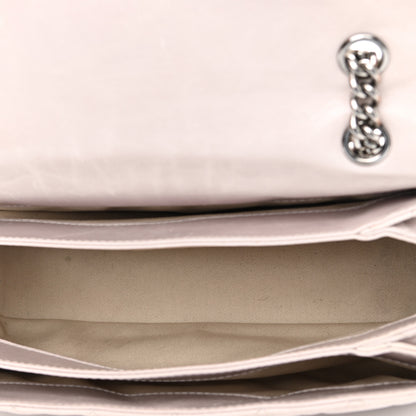Chanel Glazed Calfskin Quilted Medium Lady Pearly Flap Light Beige 4 of 12