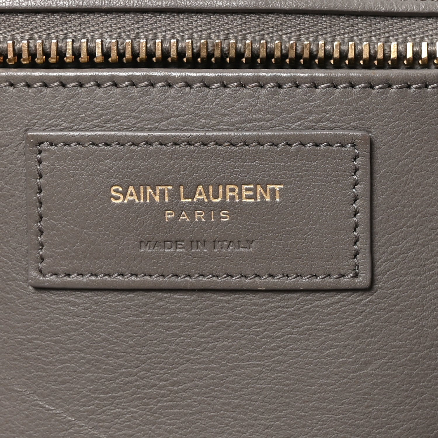 Saint Laurent Calfskin Small Monogram Cabas Fog 6 of 9