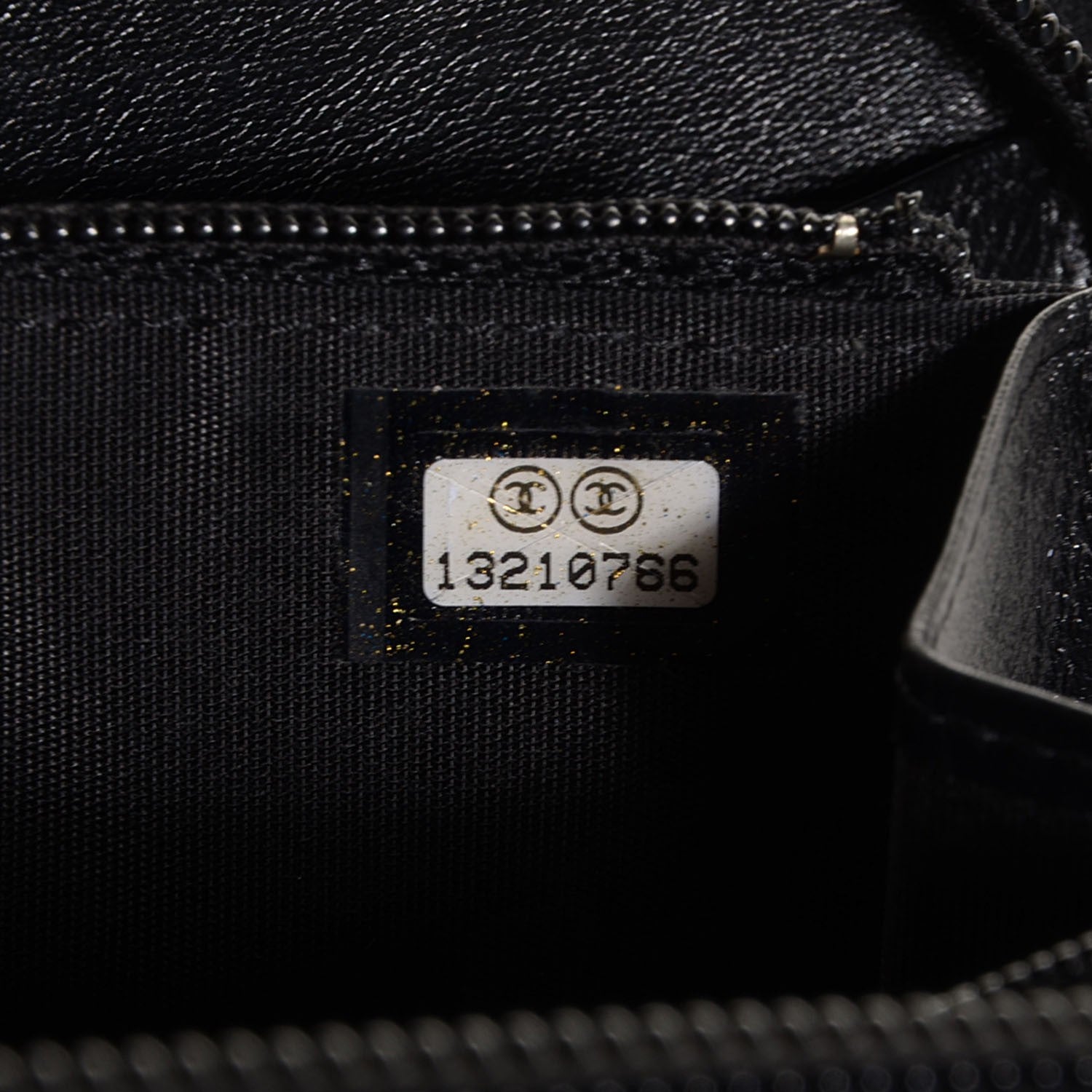 Chanel Patent Trousse Maquil Wallet Black 8 of 9