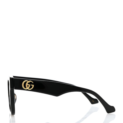 Gucci Rectangle 52mm Frame Sunglasses GG0998S Black 3 of 8