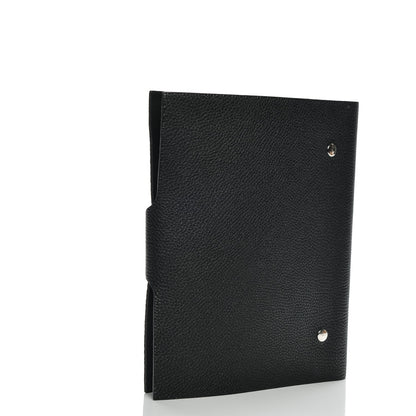 Hermes Togo Ulysse MM Notebook Cover Black 3 of 6