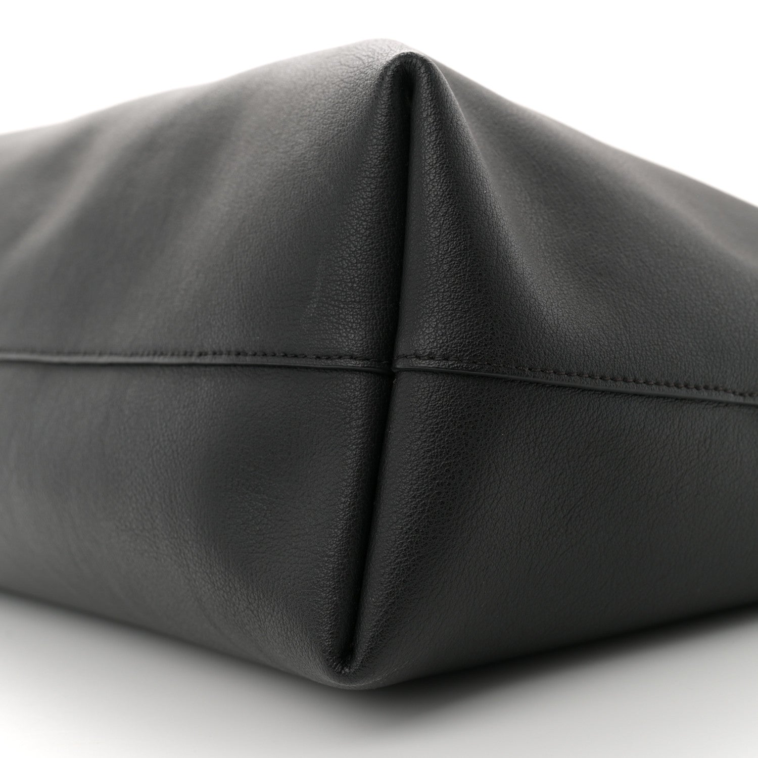 Saint Laurent Calfskin Large Shopping Tote Black 11 of 12
