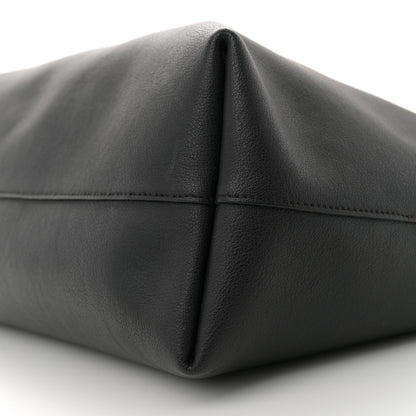 Saint Laurent Calfskin Large Shopping Tote Black 11 of 12