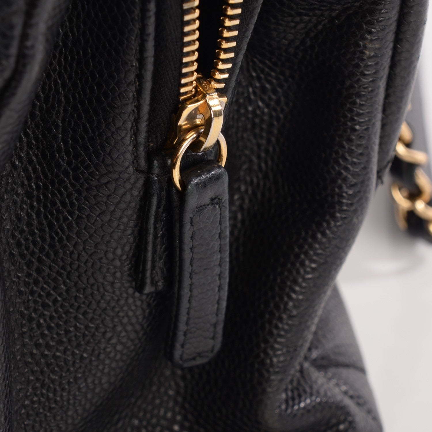 Chanel Caviar Timeless CC Shopping Tote Black 8 of 8
