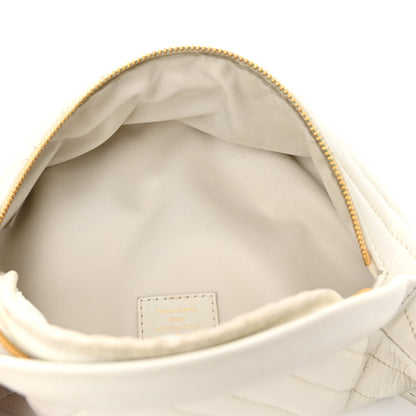 Louis Vuitton Calfskin Quilted New Wave Bumbag White 5 of 11