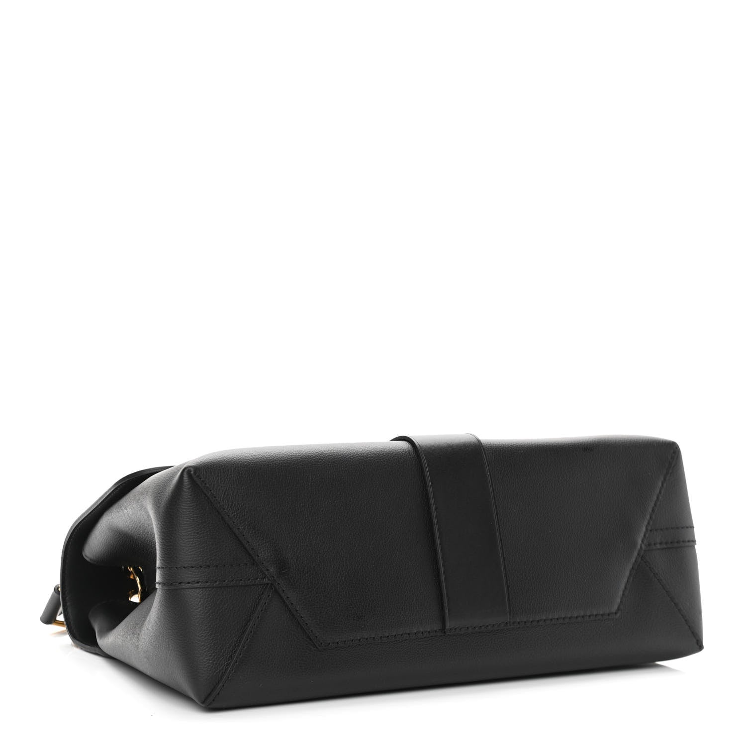 Louis Vuitton Calfskin Monogram Very One Handle Black 4 of 10