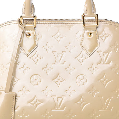 Louis Vuitton Vernis Alma PM Blanc Corail 7 of 18