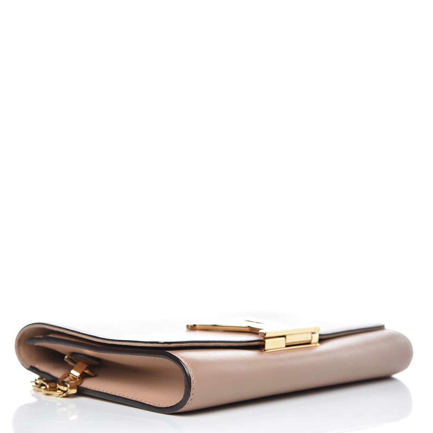 Calfskin Chain Louise MM Rose Poudre