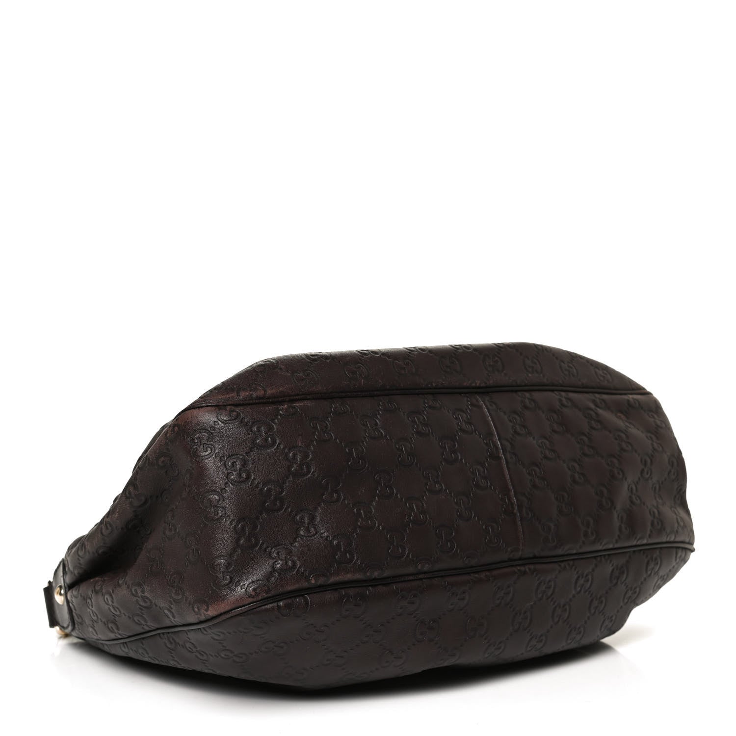 Gucci Guccissima Sukey Messenger Bag Brown 4 of 11