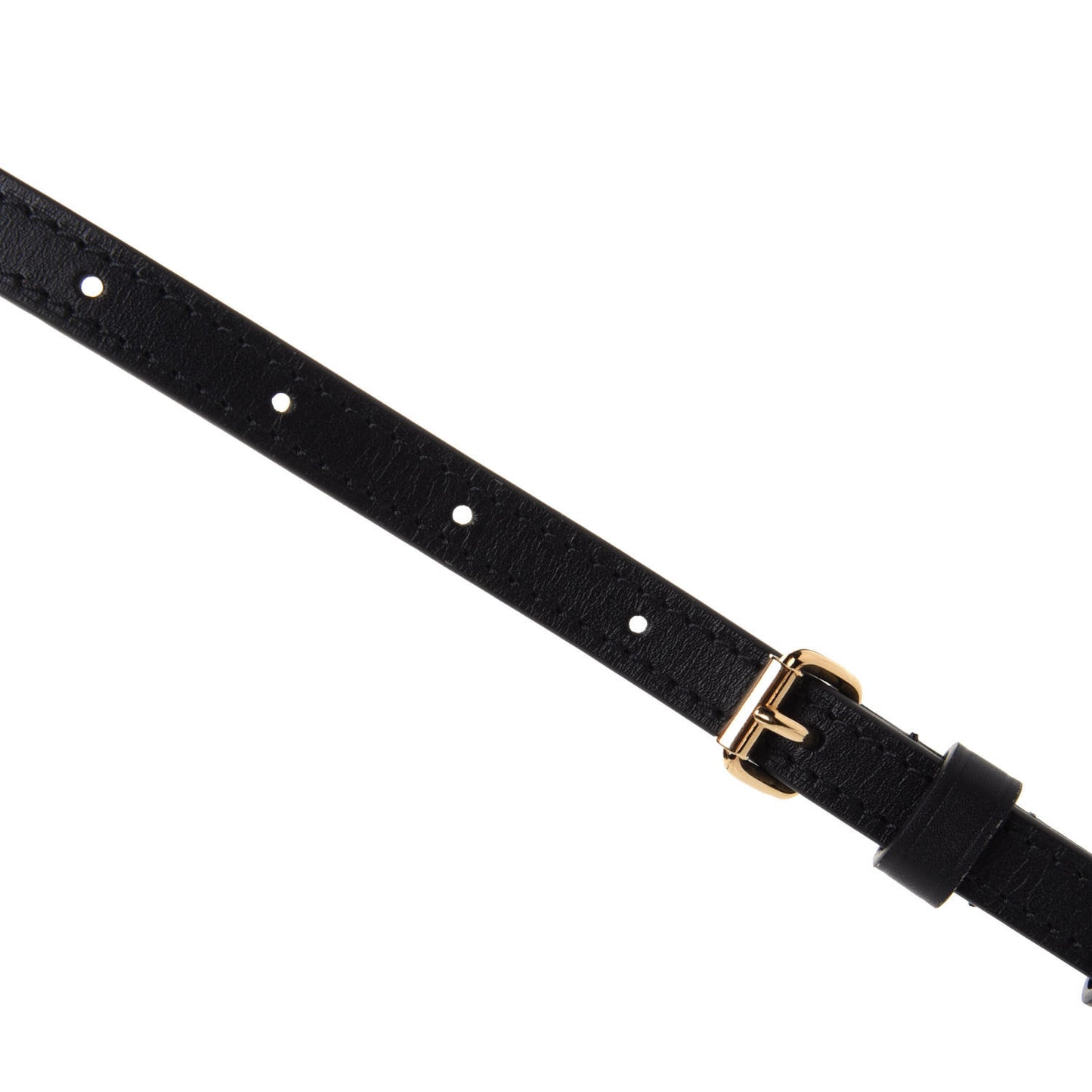 Calfskin 16mm Adjustable Shoulder Strap Black