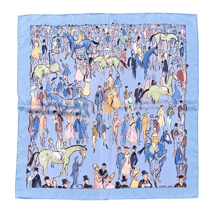 Hermes Silk Paddock Scarf Pocket Square 1 of 3