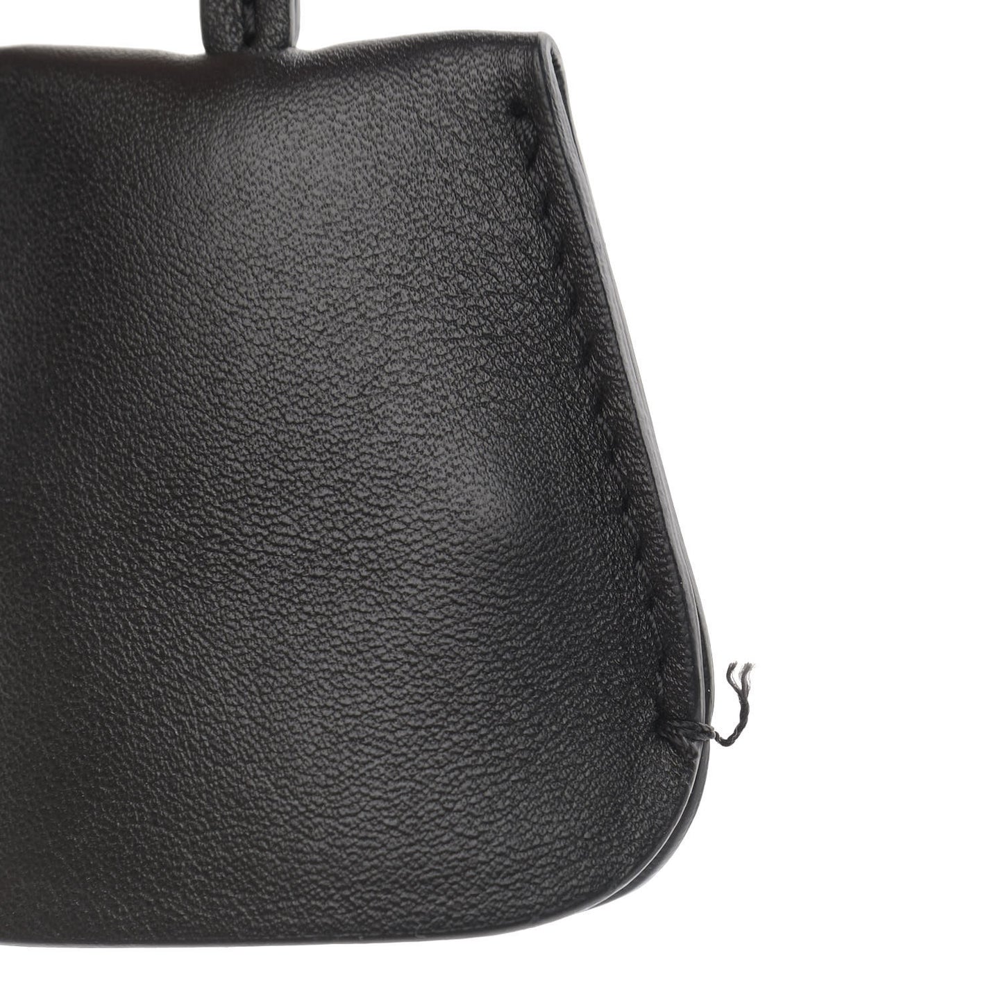 Caviar Quilted Small CC Filigree Vanity Case Beige Black