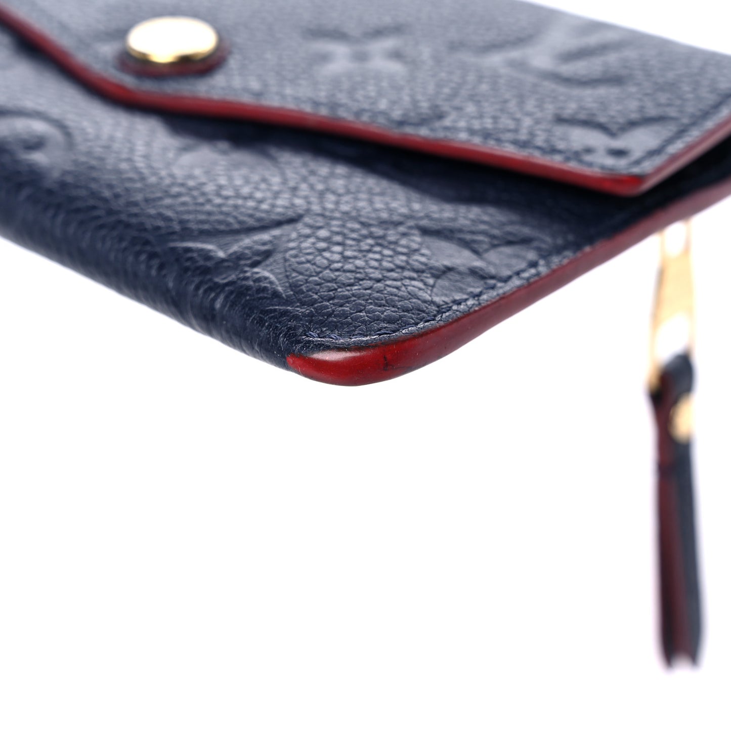 Empreinte Key Pouch Marine Rouge