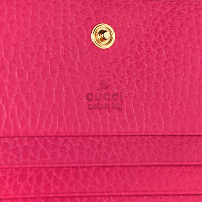 Gucci Dollar Calfskin GG Marmont Card Case Box Pink 7 of 10