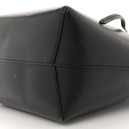 Mansur Gavriel Calfskin Bucket Bag Black Flamma 10 of 15