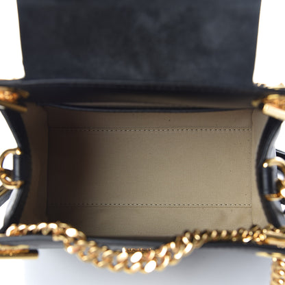 Chloe Shiny Calfskin Mini Annie Shoulder Bag Black 5 of 9