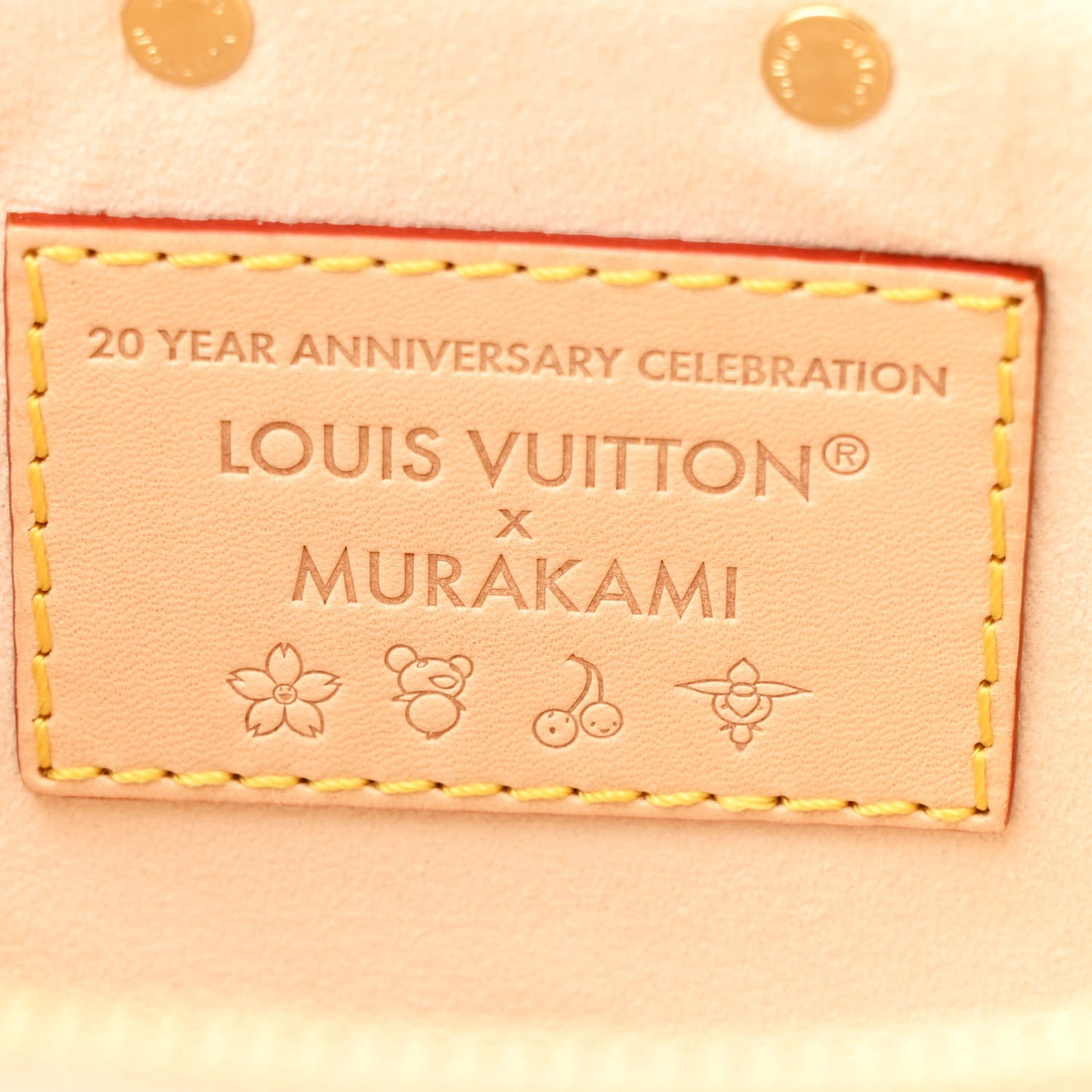 LV X TM Monogram Multicolor Pochette Accessories White