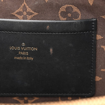 Louis Vuitton Calfskin Monogram Embossed Utility Crossbody Black 11 of 12