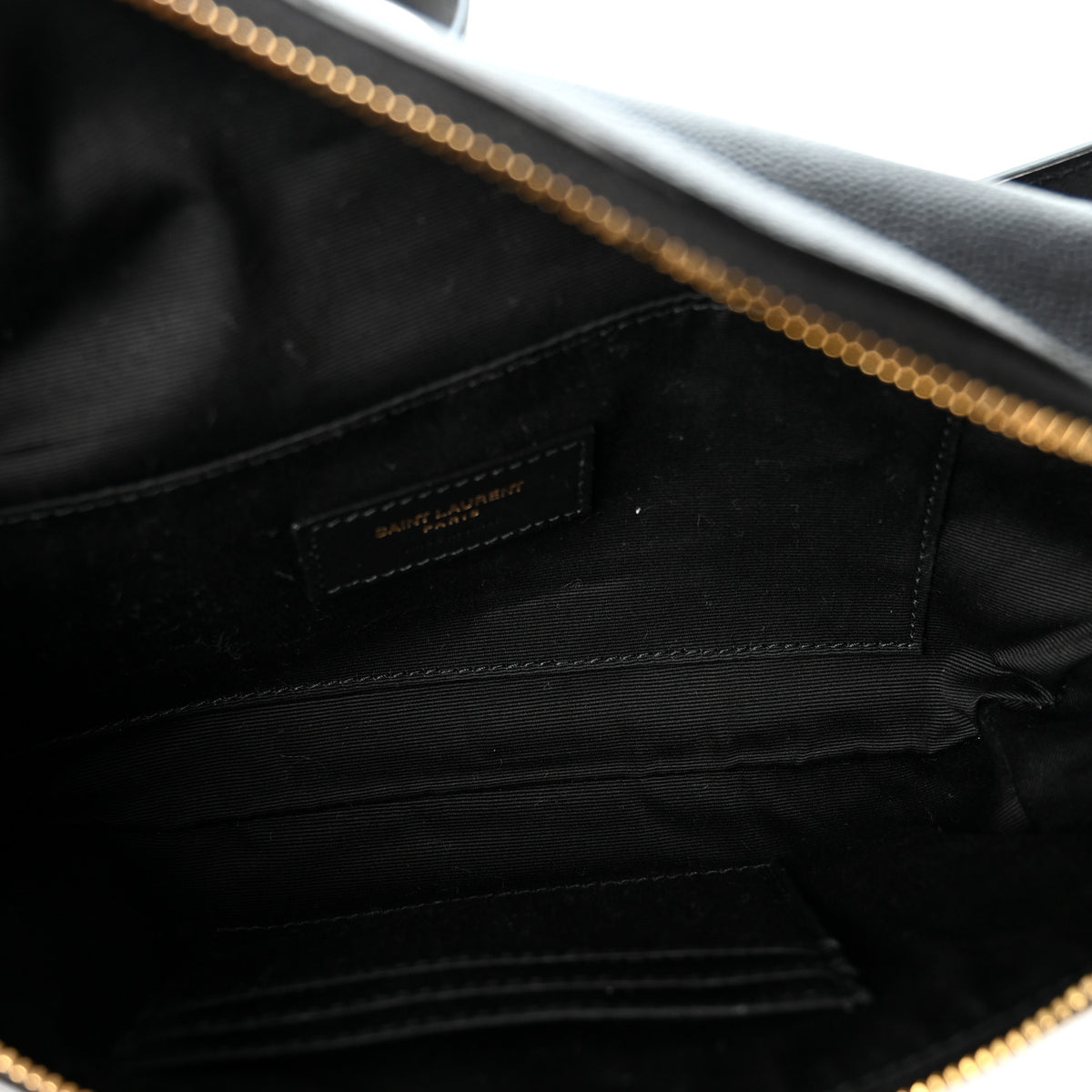 Saint Laurent Grain De Poudre Monogram Belt Bag Black 5 of 9