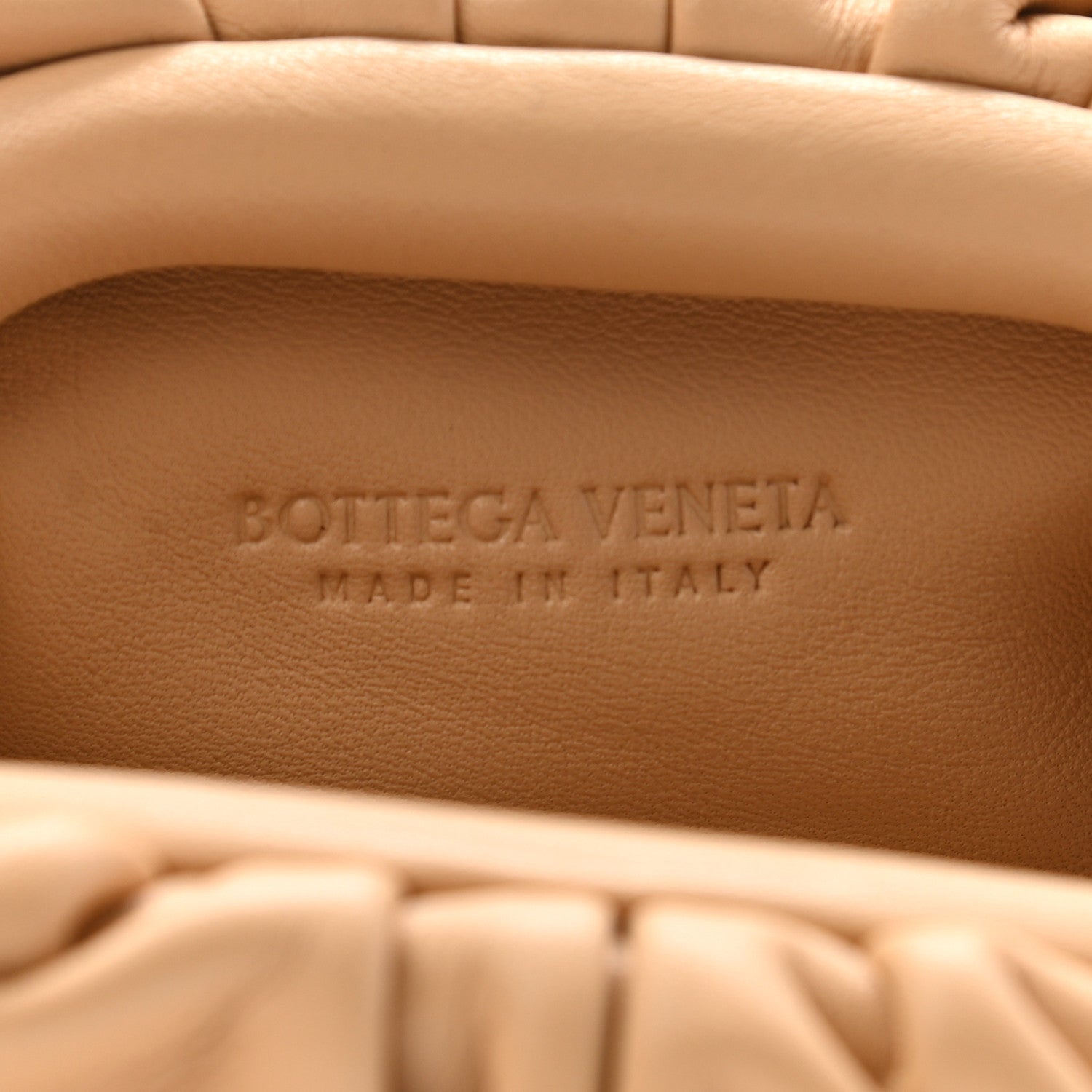 Bottega Veneta Butter Calfskin Coin Purse Almond 5 of 8