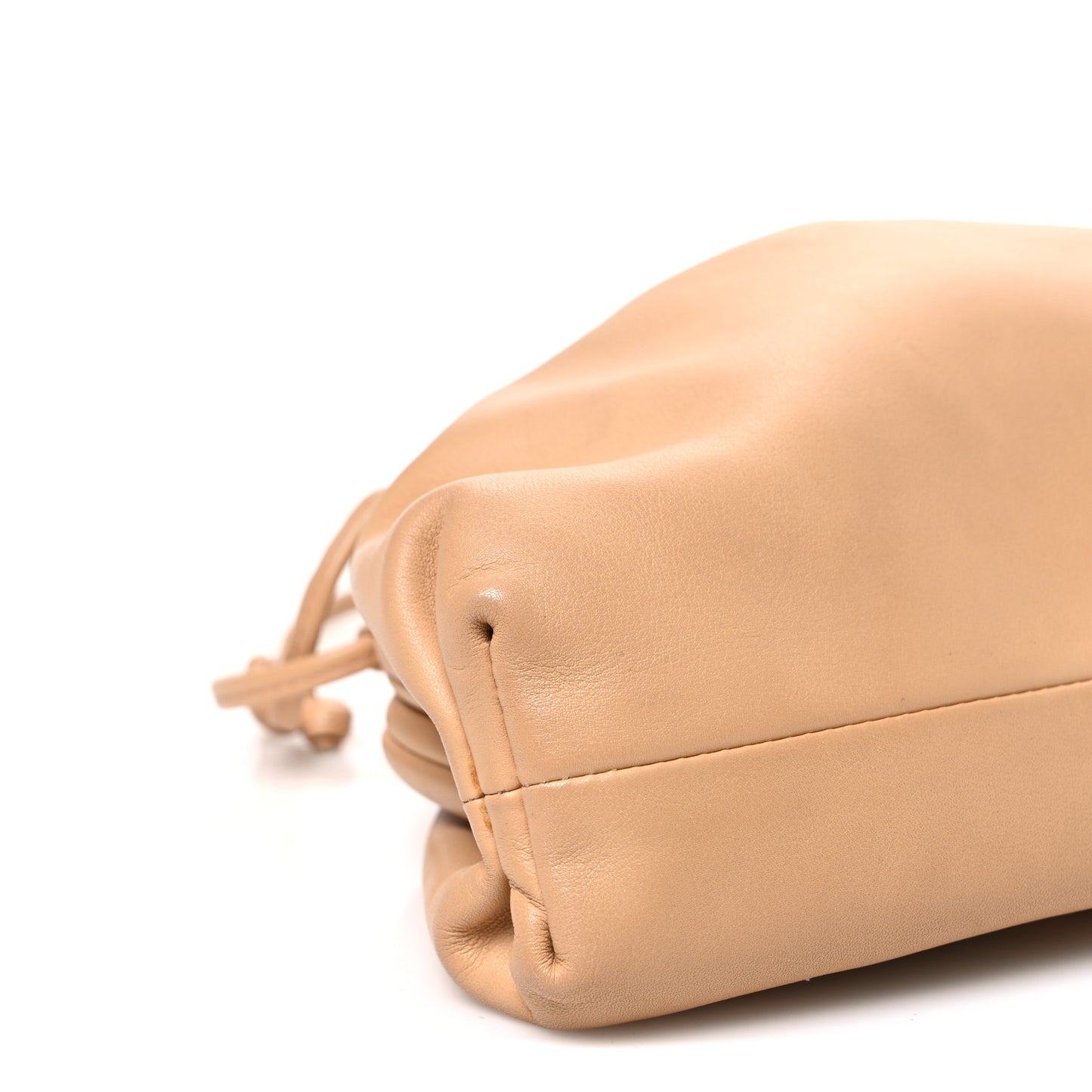 Butter Calfskin The Mini Pouch Almond