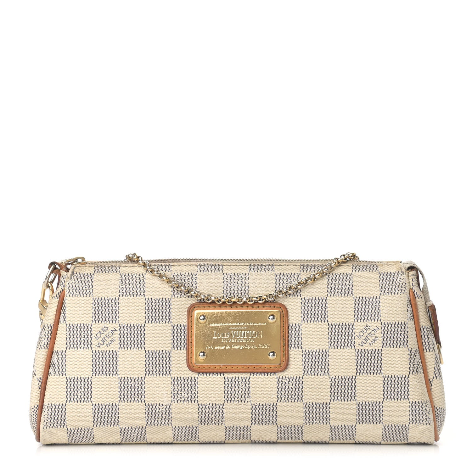Louis Vuitton Damier Azur Eva Clutch 1 of 15