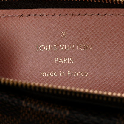 Louis Vuitton Damier Ebene Recto Verso Card Holder Rose Ballerine 6 of 10